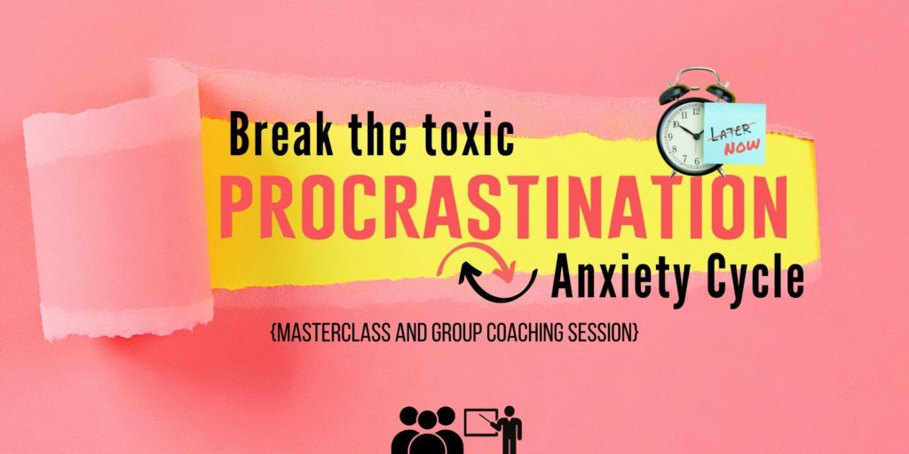 Break The TOXIC Procrastination-Anxiety Cycle - Sandy Woznicki | Stress ...