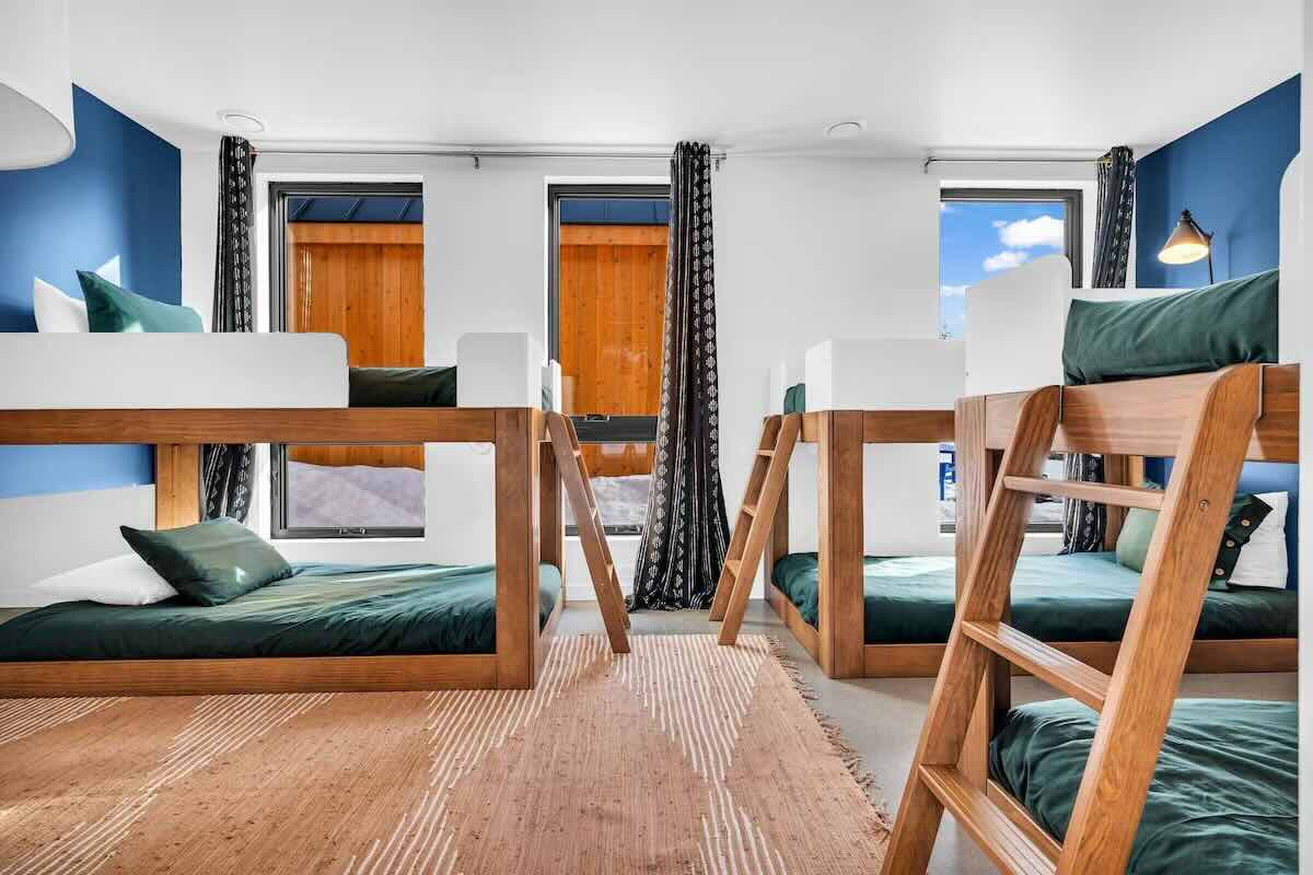 luxury retreat maine - shared accommodations