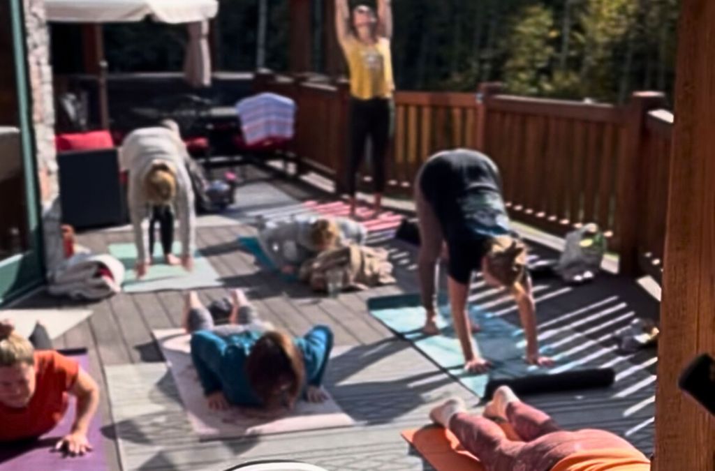 yoga retreat in maine