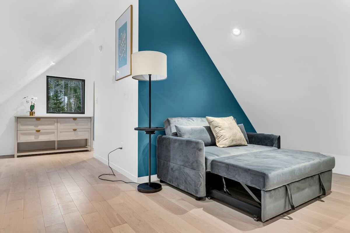 yoga retreat maine - king sofa bed